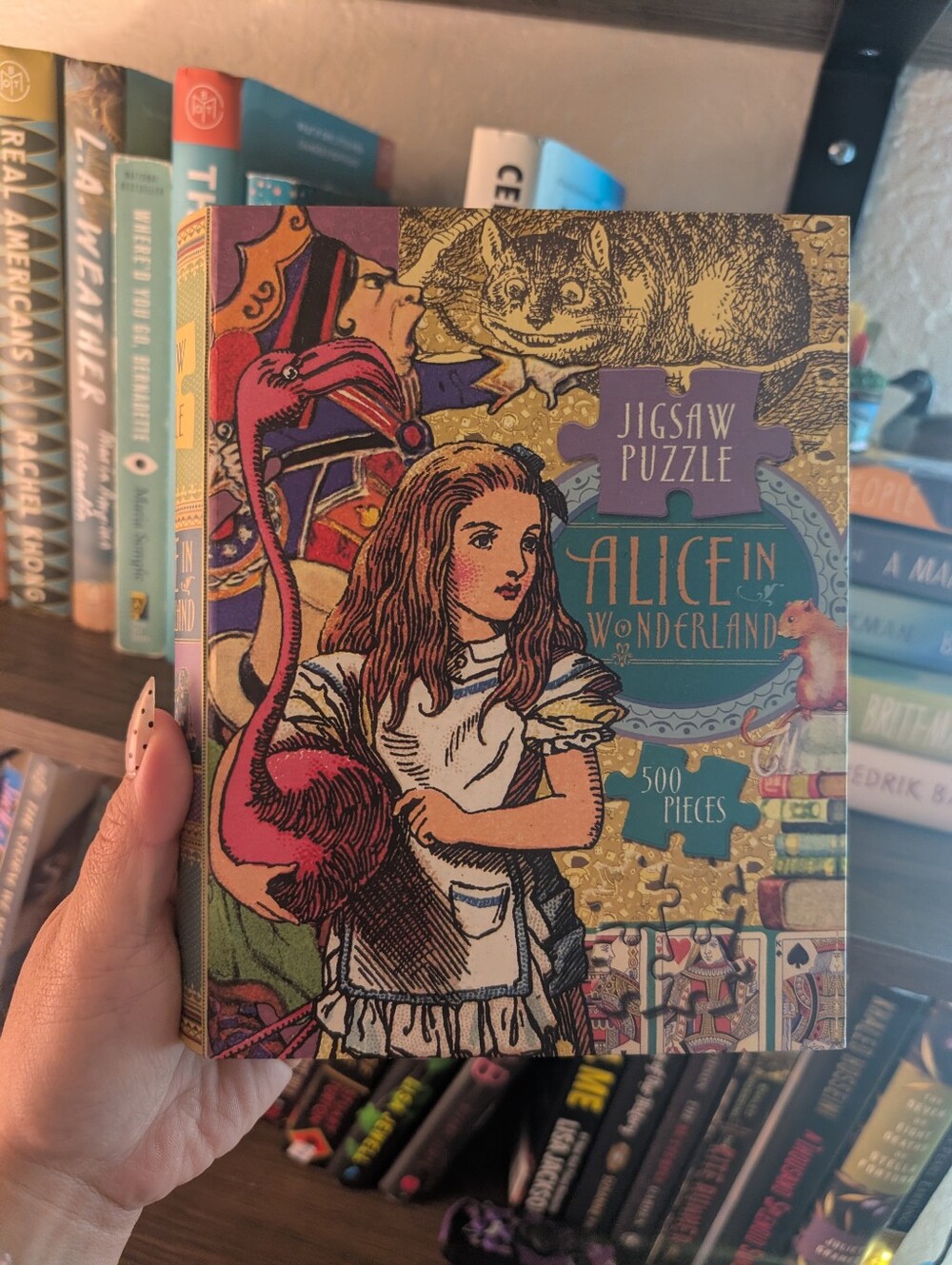 Alice in Wonderland Jigsaw Puzzle - 500 Piece - Multicolor